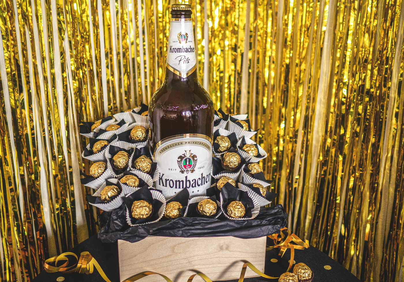 Krombacher Geschenkbouquet