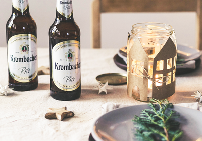 Krombacher Windlicht