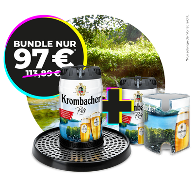 Produktbild Krombacher All-in-One Bundle mit Preis