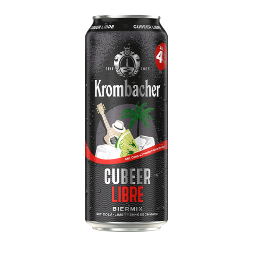 Krombacher Cubeer Libre Biermix-Dose.