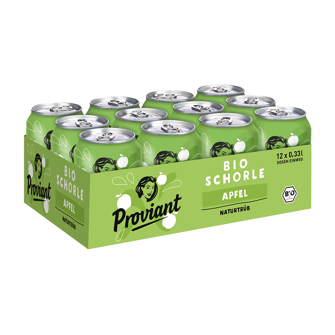 Proviant Proviant Bio Schorle Apfel – Ready2Drink