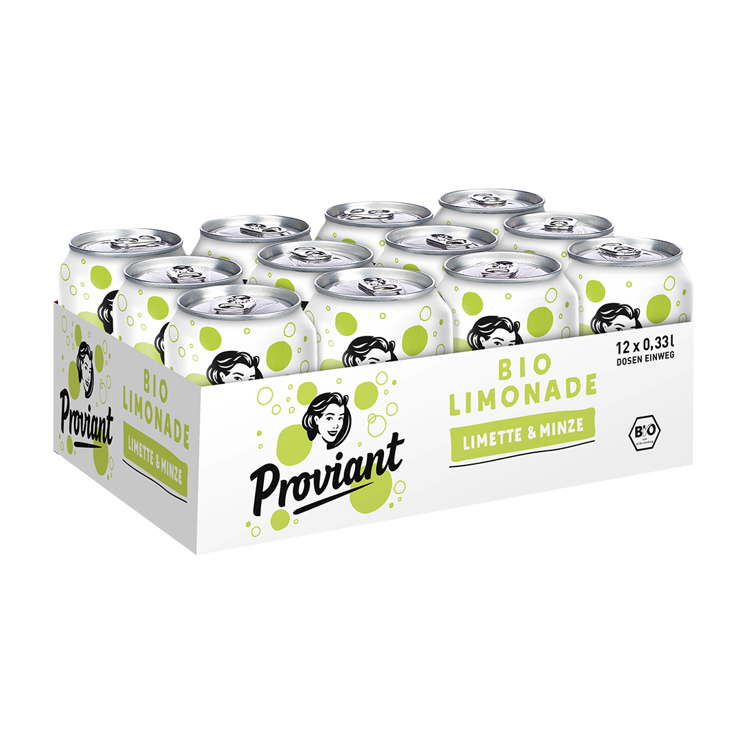Proviant Proviant Bio Limonade Limette & Minze – Ready2Drink