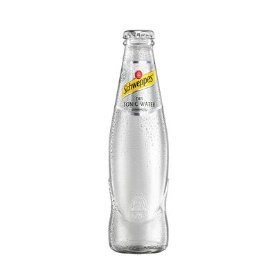 Schweppes Dry Tonic Water Mehrwegpack Glasflasche 