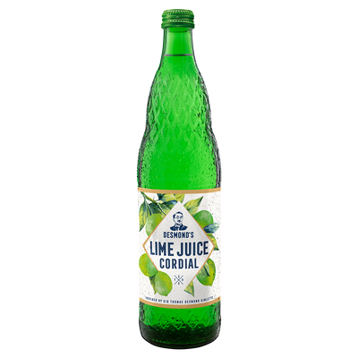 2 x 0,75L Einweg Desmond's Lime Juice Cordial